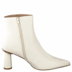 NA-KD Cone Shape Ankle Boots Offwhite