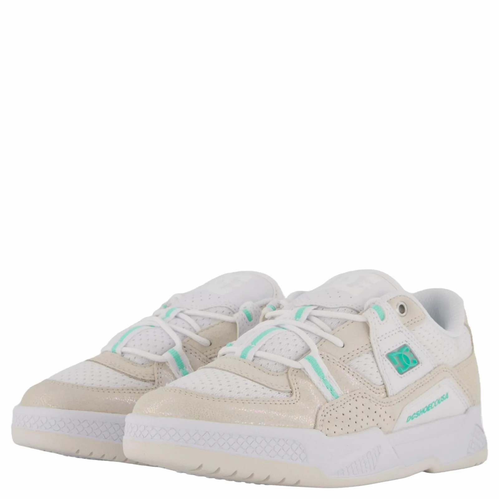 DC Shoes Construct White/white/monogram