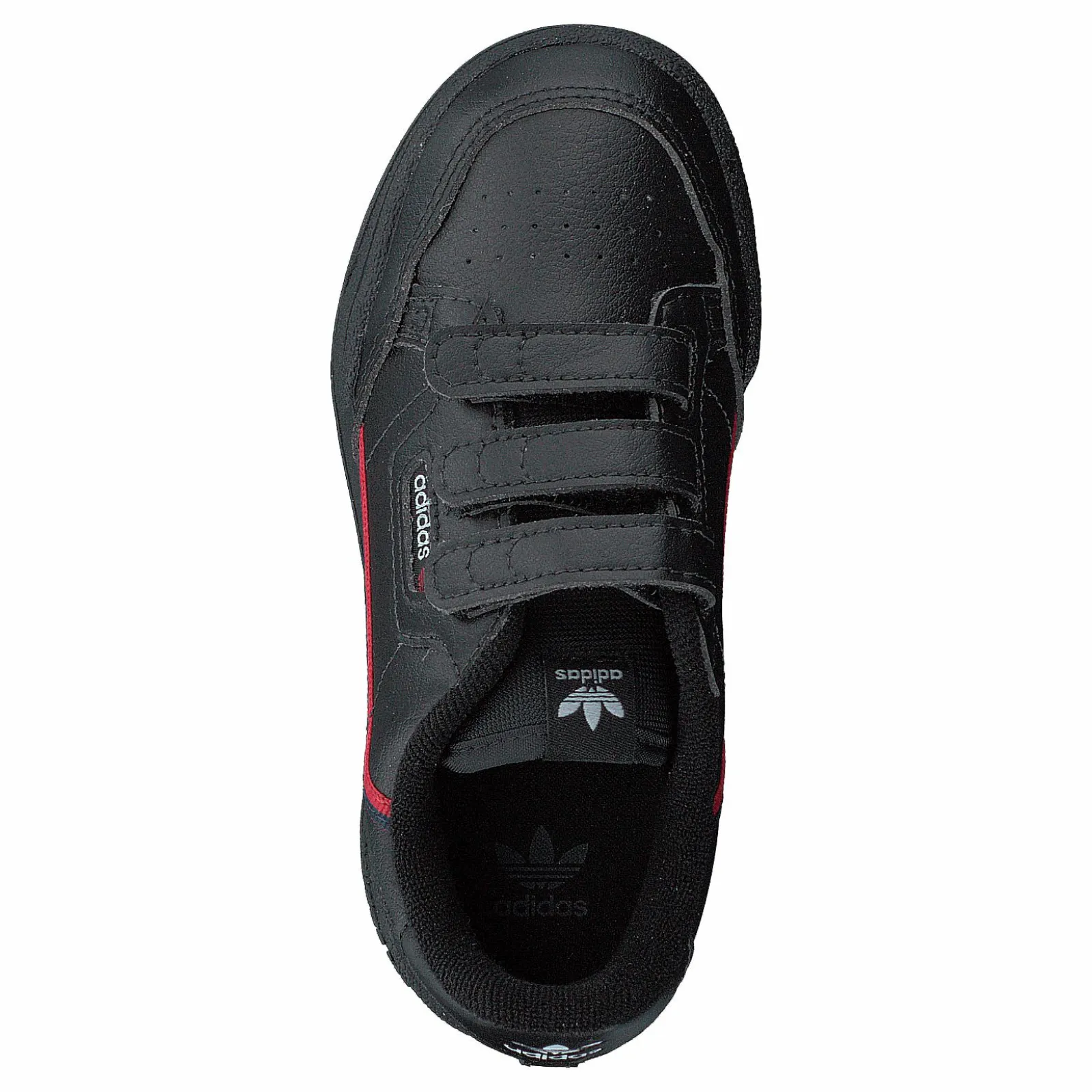 Barn adidas Originals Continental 80 Cf I Core Black/core Black/scarlet