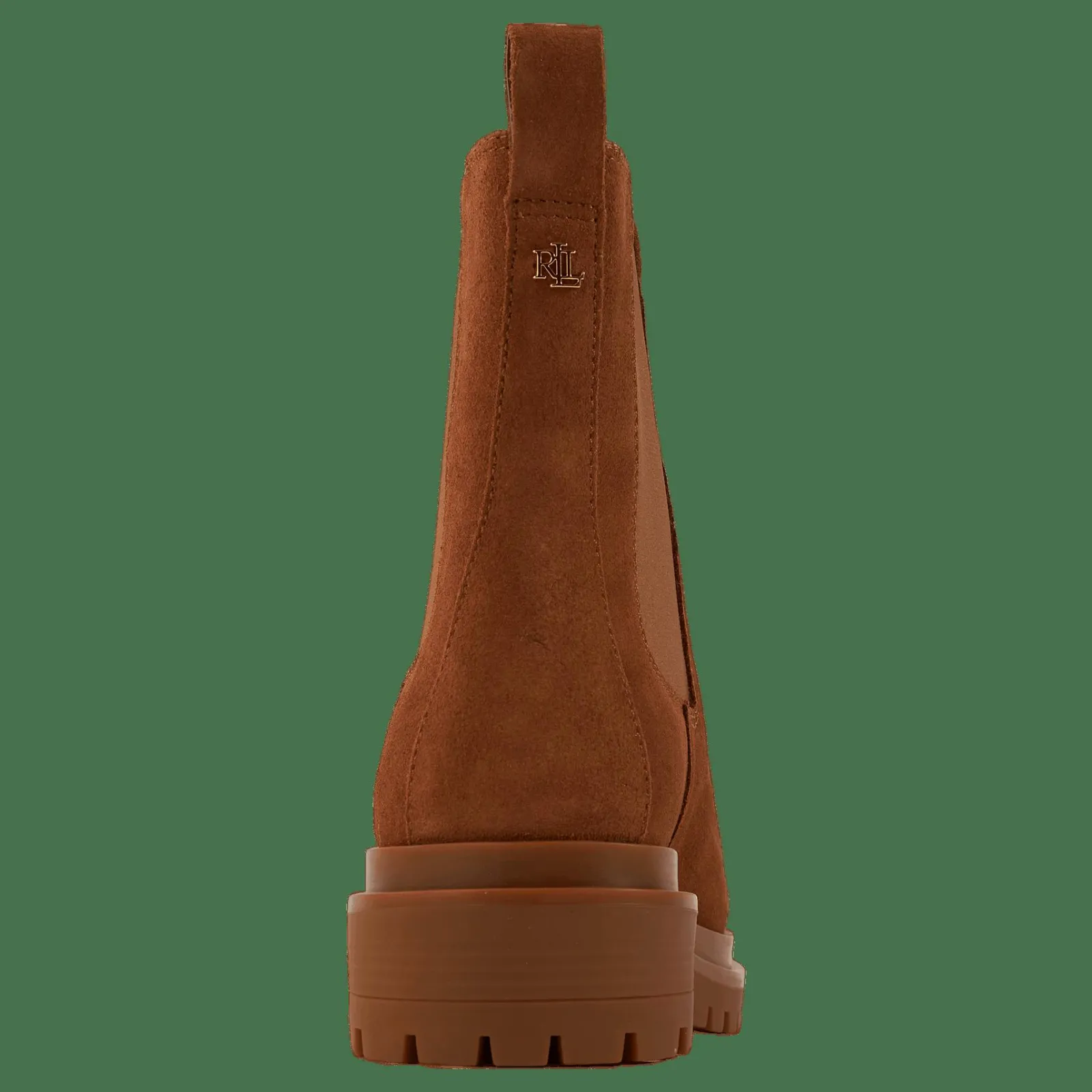 Lauren Ralph Lauren Corinne Suede Bootie Whiskey