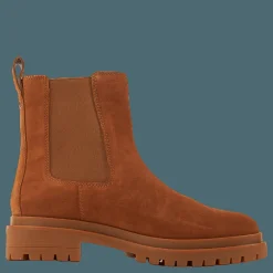 Lauren Ralph Lauren Corinne Suede Bootie Whiskey