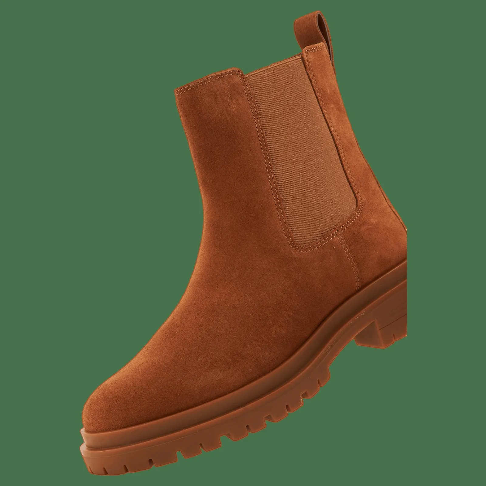 Lauren Ralph Lauren Corinne Suede Bootie Whiskey