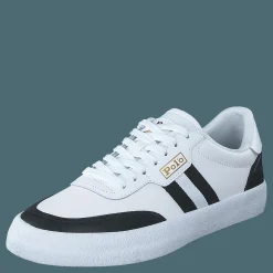Polo Ralph Lauren Court Leather Sneaker White/Black