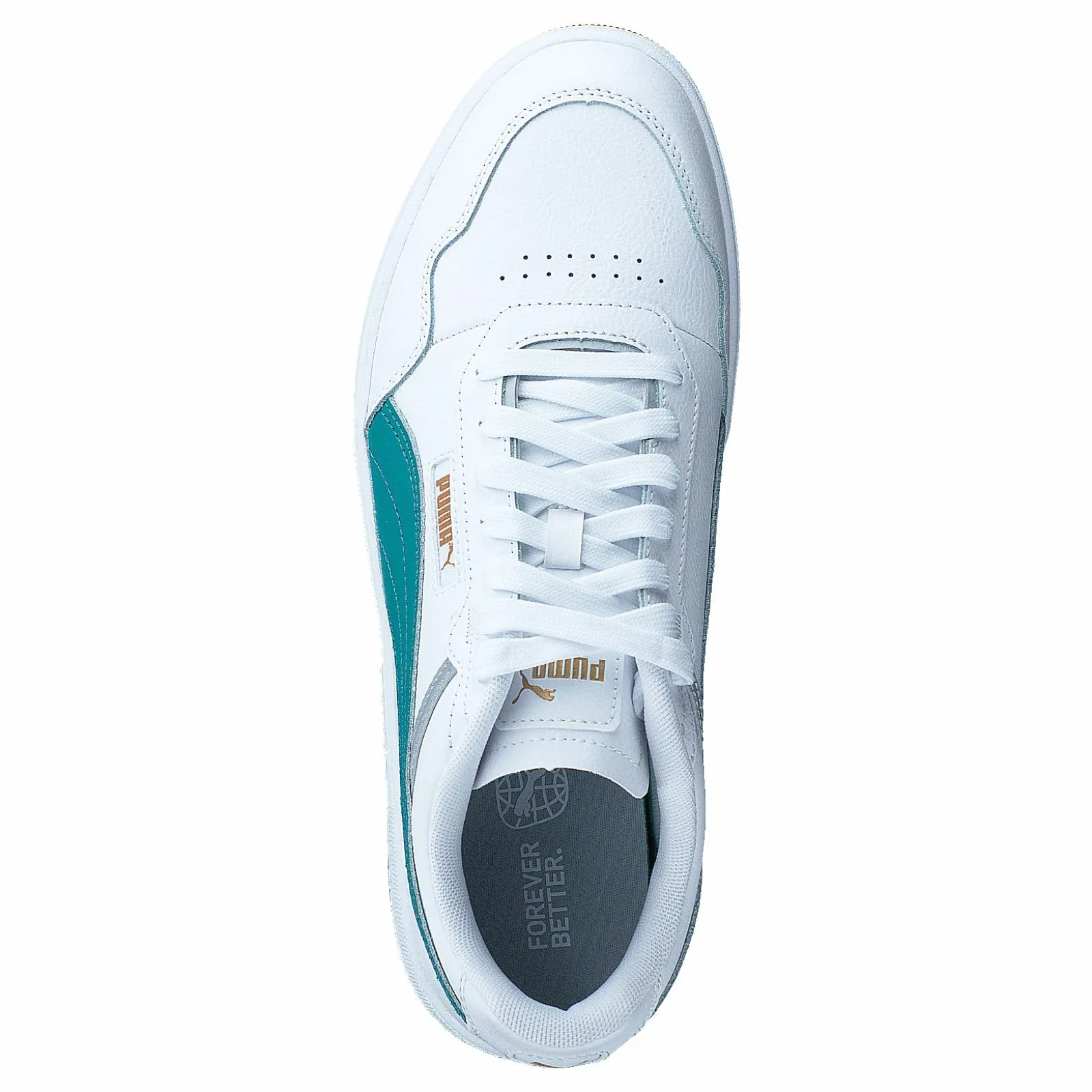 Puma Court Ultra White-green Lagoon- G