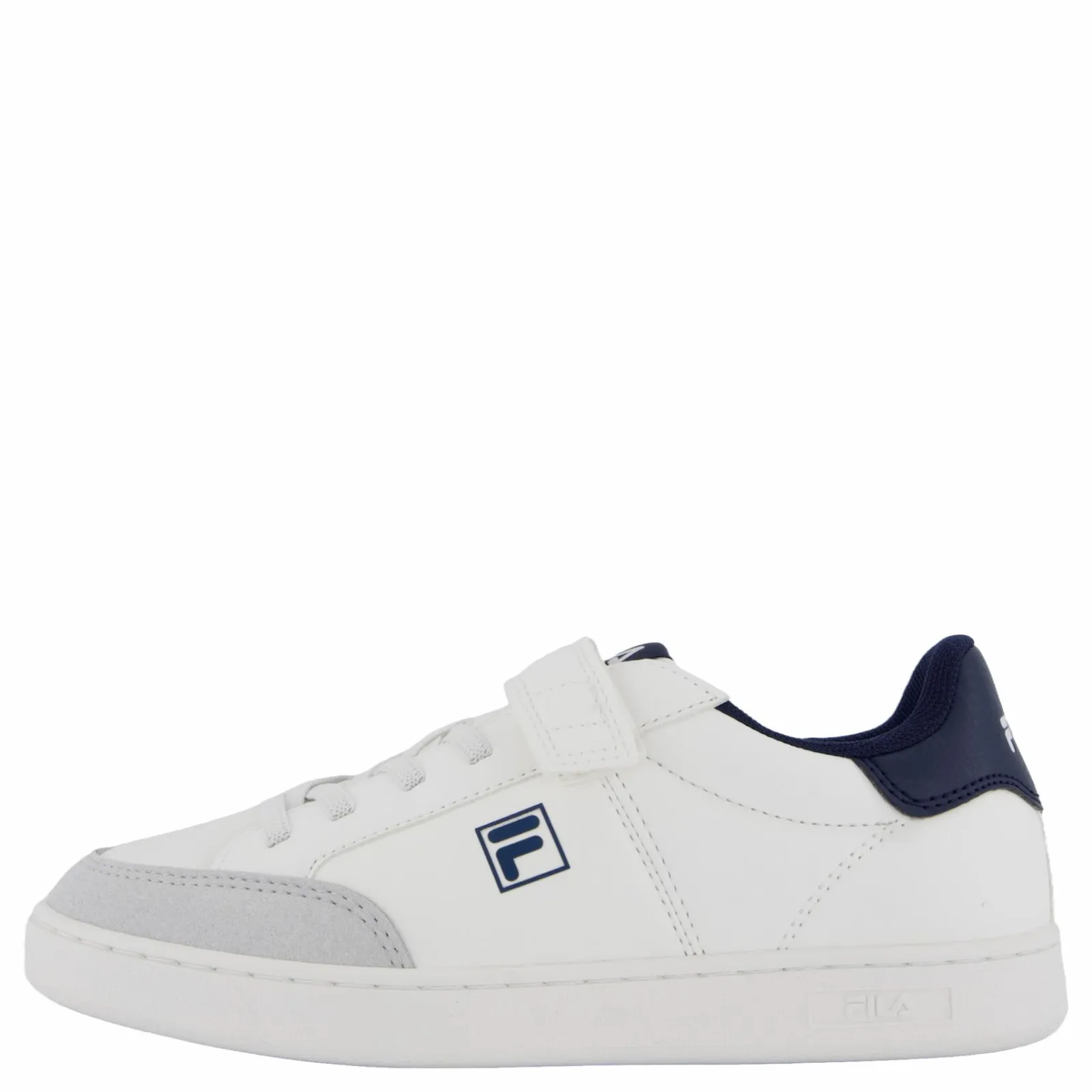 Barn Fila Courtbay Velcro Kids White- Navy