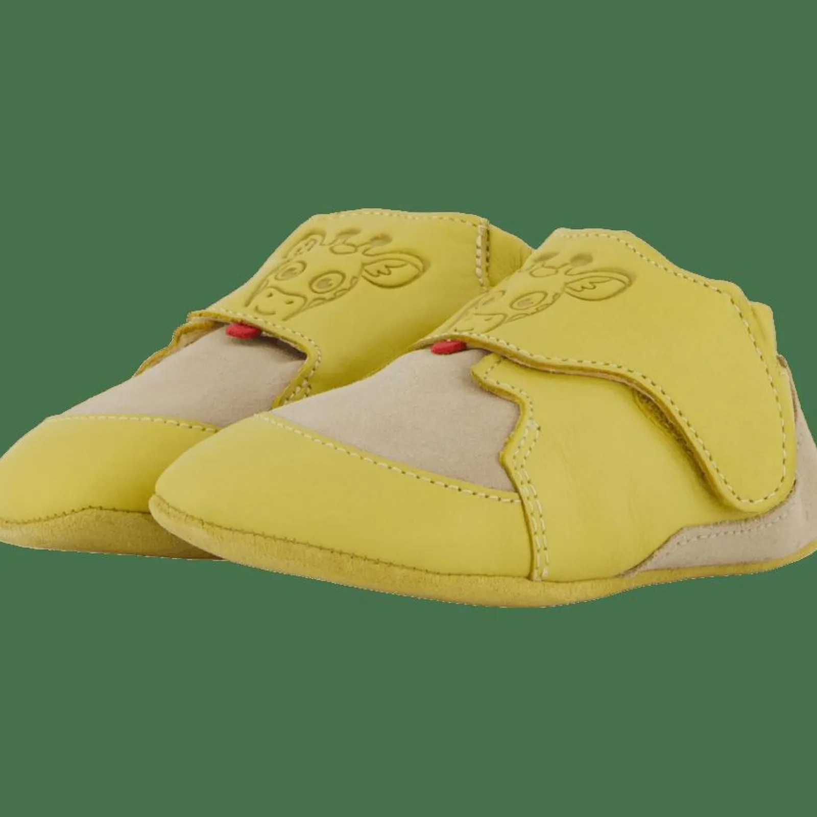 Barn Affenzahn Crawling Shoe Leather Crawly Giraffe