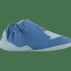 Barn Affenzahn Crawling Shoe Leather Crawly Shark