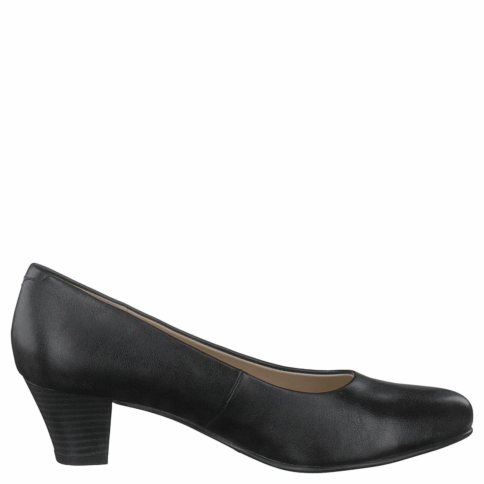 Caprice Cristel Black Nappa