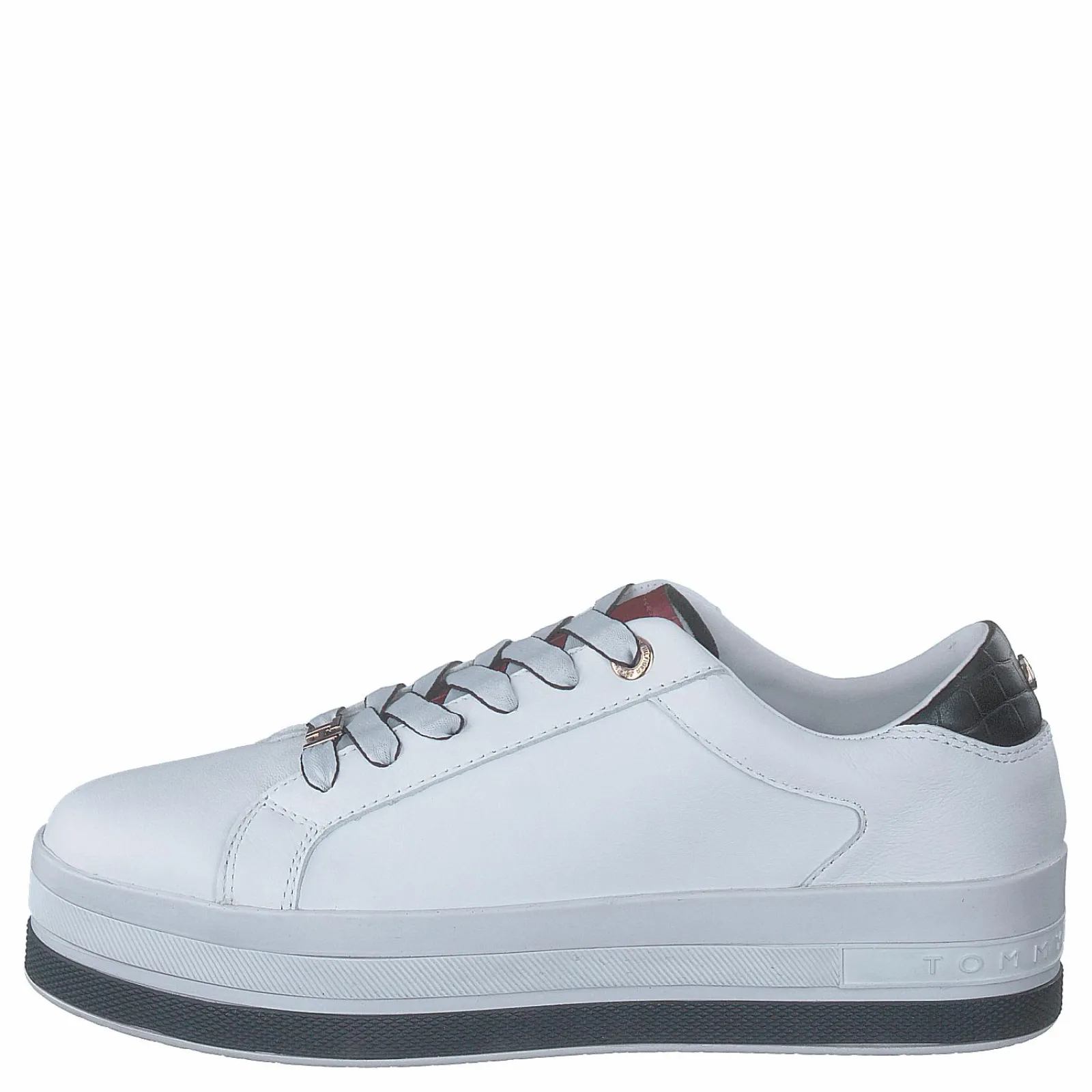 Tommy Hilfiger Croc Print Flatform Cupsole Rwb