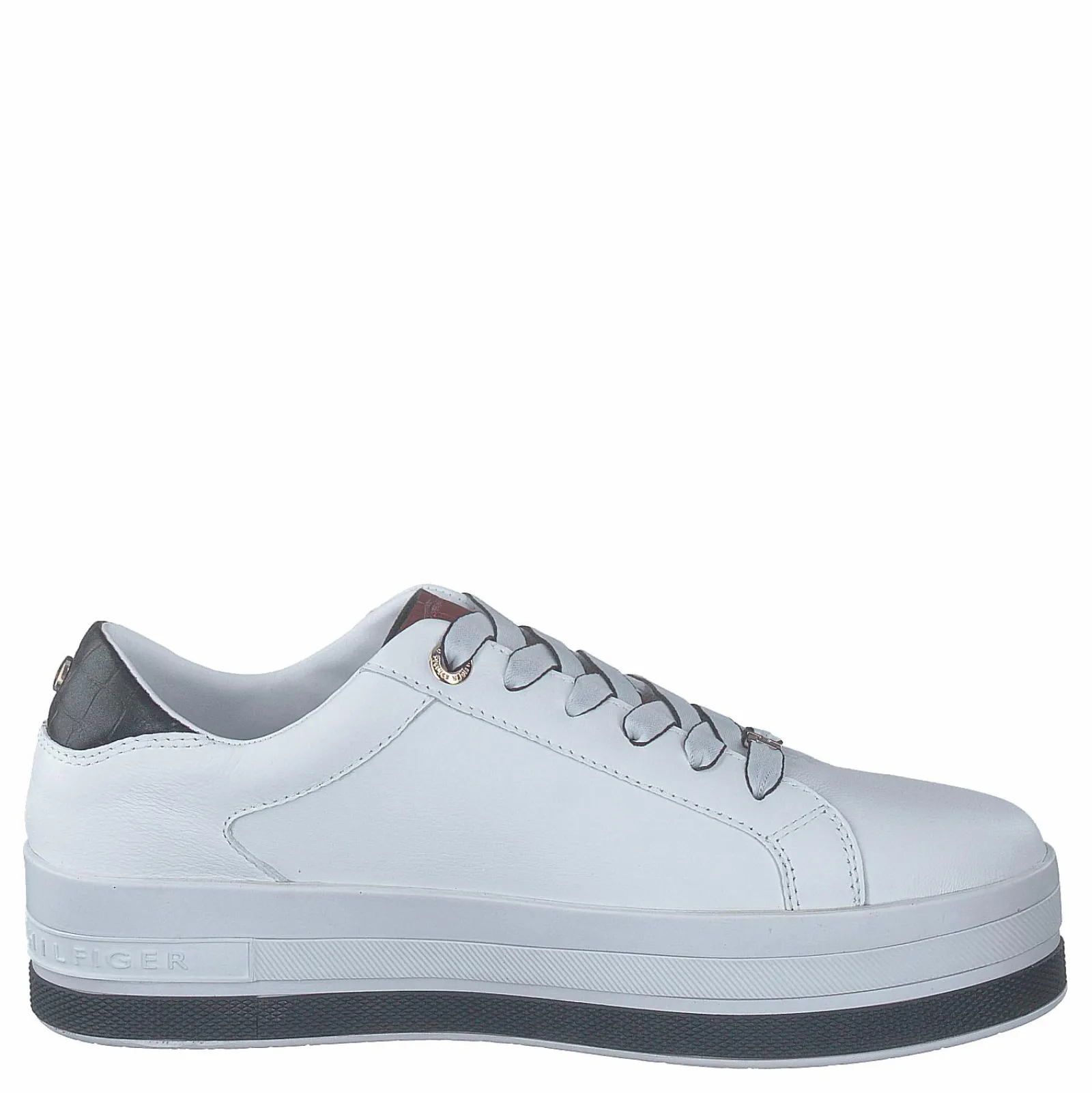 Tommy Hilfiger Croc Print Flatform Cupsole Rwb