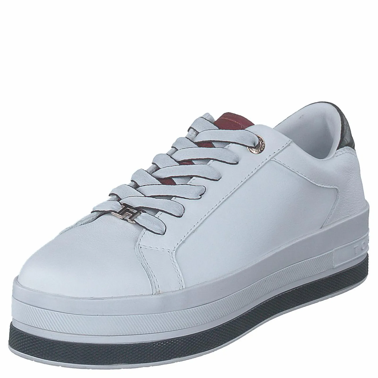 Tommy Hilfiger Croc Print Flatform Cupsole Rwb