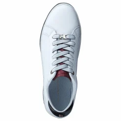 Tommy Hilfiger Croc Print Flatform Cupsole Rwb