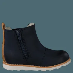 Barn Clarks Crown Halo T Navy Leather