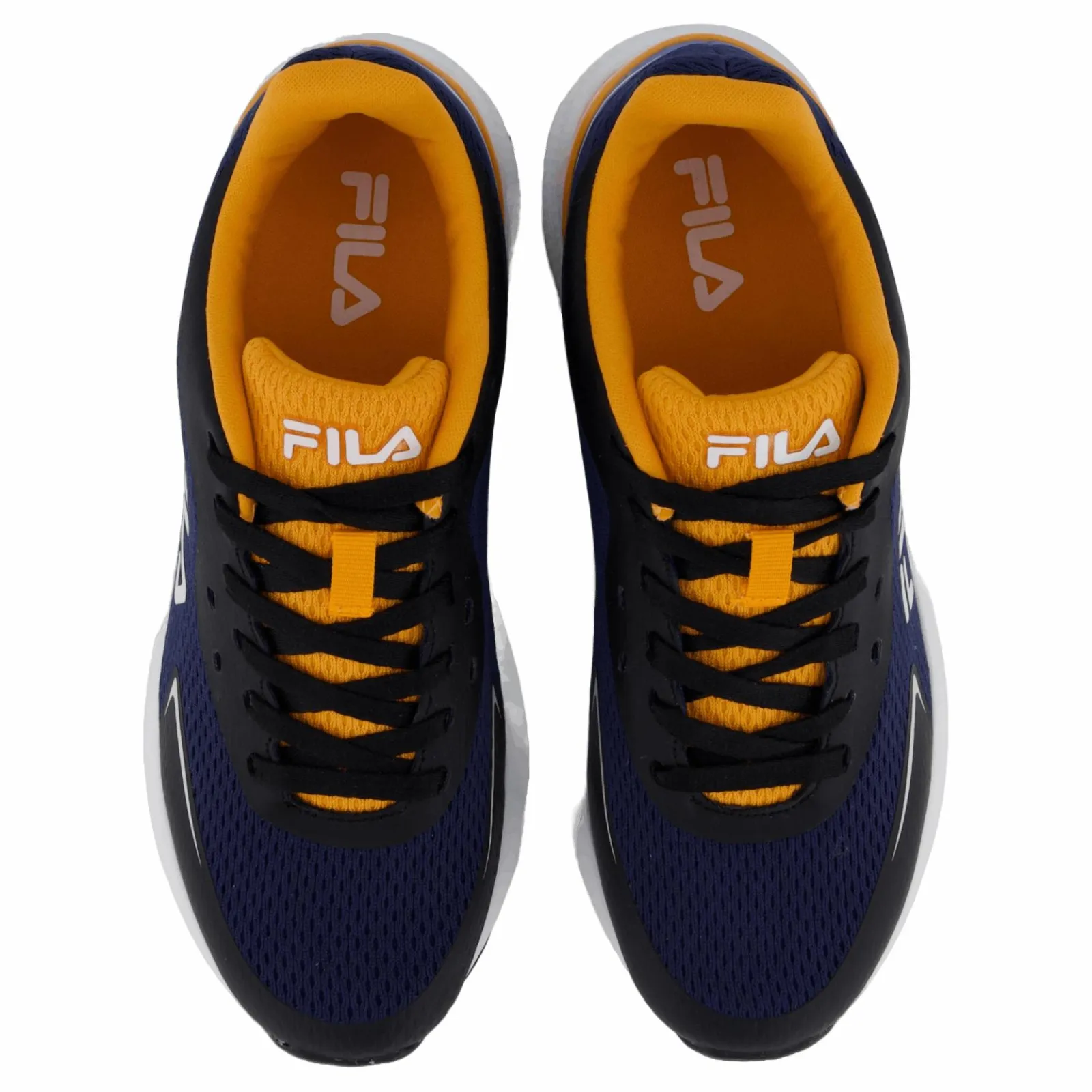 Barn Fila Crusher Teens Black-dark Cheddar
