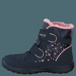 Barn Superfit Crystal Gore-tex Ocean/pink