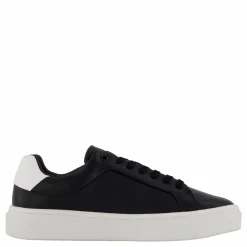 Calvin Klein Cupsole Lace Up W/ml Lth Ck Black