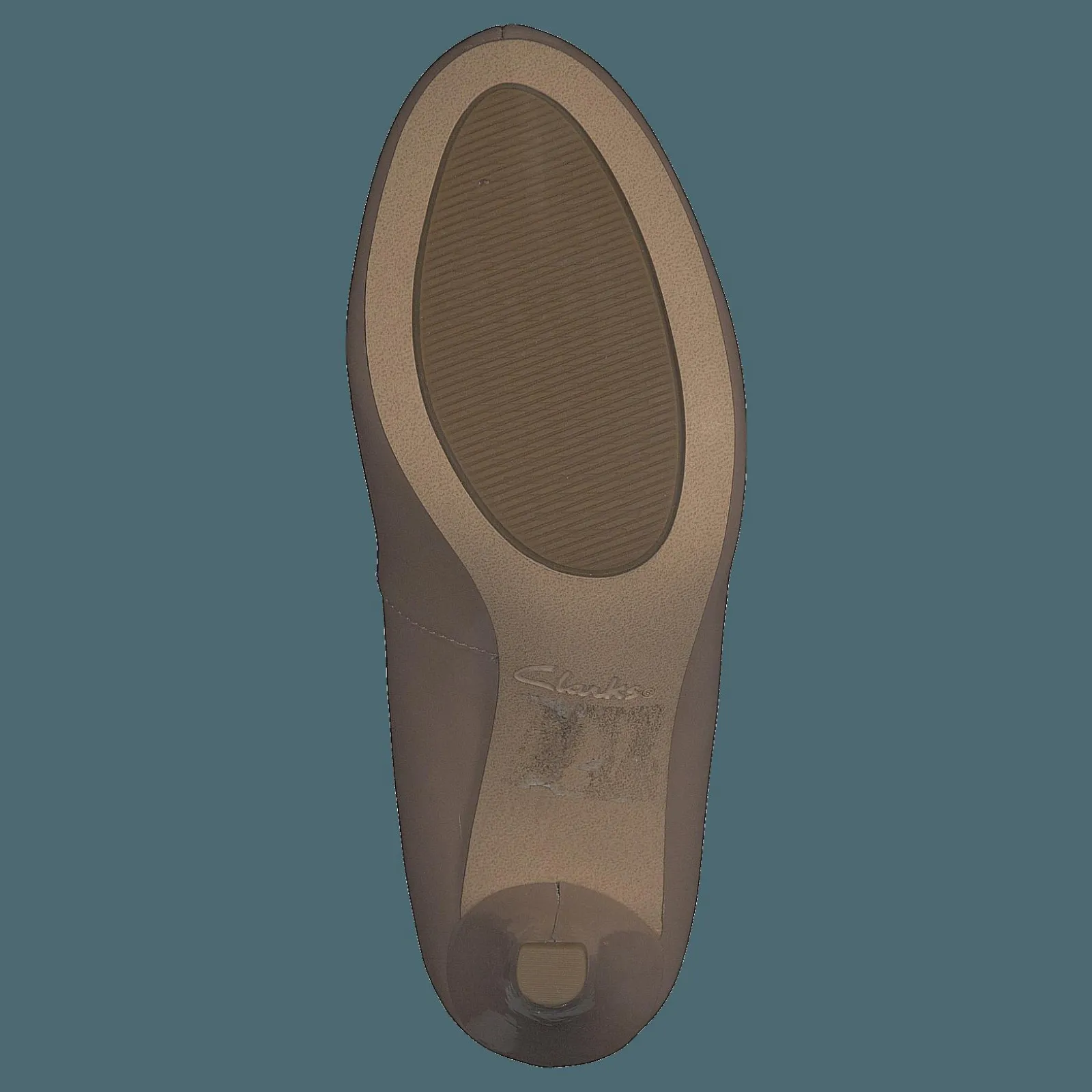 Clarks Dalia Rose Nude Patent