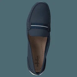Clarks Dameo Vine Navy Leather