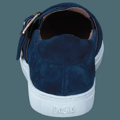 Dasia Daylily Navy Buckle Navy