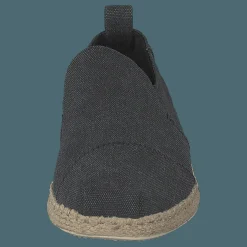 Toms Deconstructed Alpargata Rope Black Washed Canvas/rope