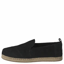 Toms Deconstructed Alpargata Rope Black Suede