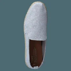 Toms Decontructed Alpergata Drizzle Grey Slub Chambrey