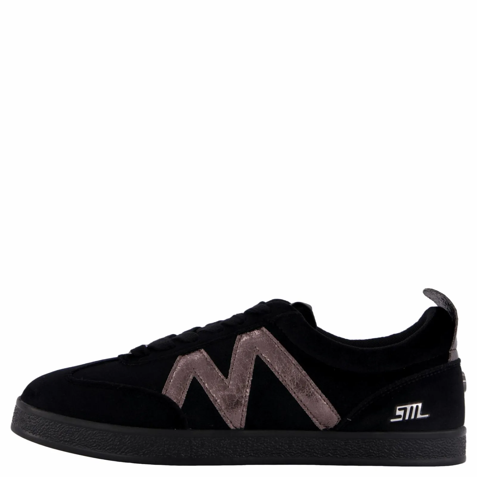 Steve Madden Degree Blk Vel