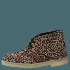 Clarks Originals Desert Boot Leopard Prt Pony