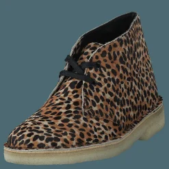 Clarks Originals Desert Boot Leopard Prt Pony