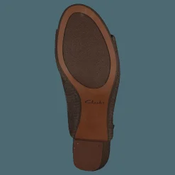 Clarks Deva Bell Oliv Interest Nubuck