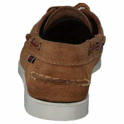 Sebago Dockside Portland Crazy W Brown Tan