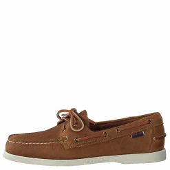 Sebago Docksides Brown Oiled Waxy Lea