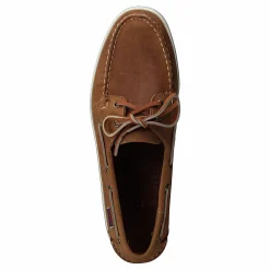 Sebago Docksides Brown Oiled Waxy Lea