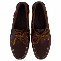 Sebago Docksides Portland Waxed W Brown