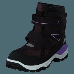 Barn ECCO Snow Mountain Black/fig/fig