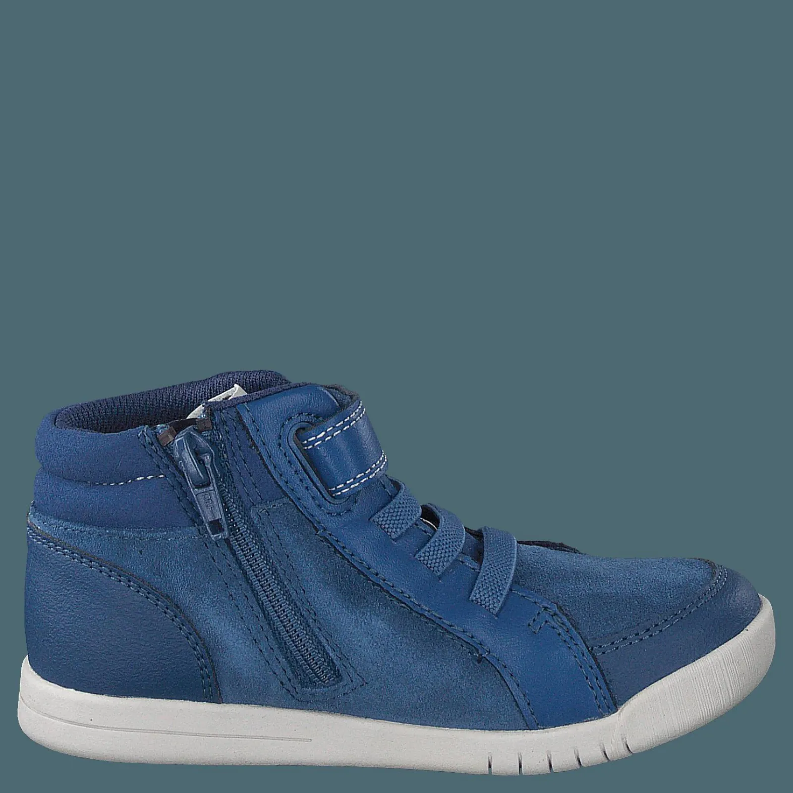 Barn Clarks Emery Beat T Blue Suede