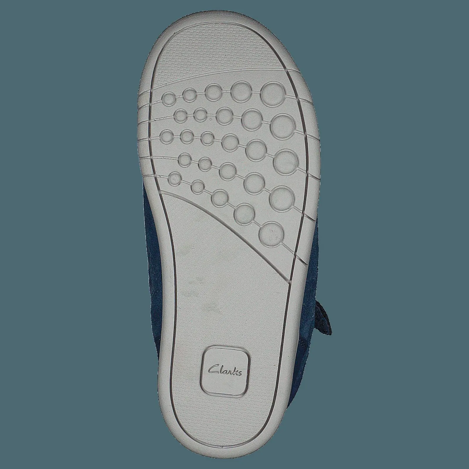 Barn Clarks Emery Beat T Blue Suede