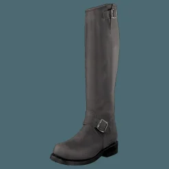 PrimeBoots Engineer High-302 Old crazy Arizona Dark Grey