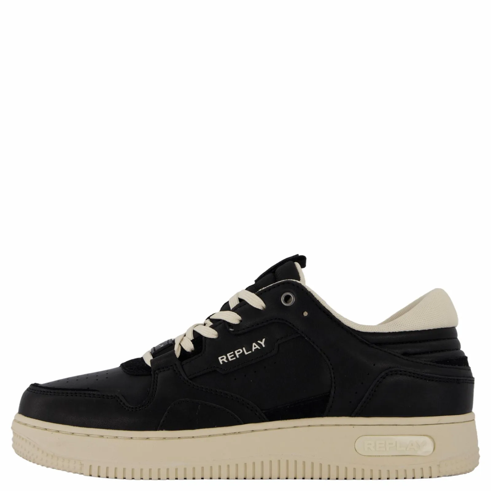 Replay Epic Base Man Sneaker Black Off Wht