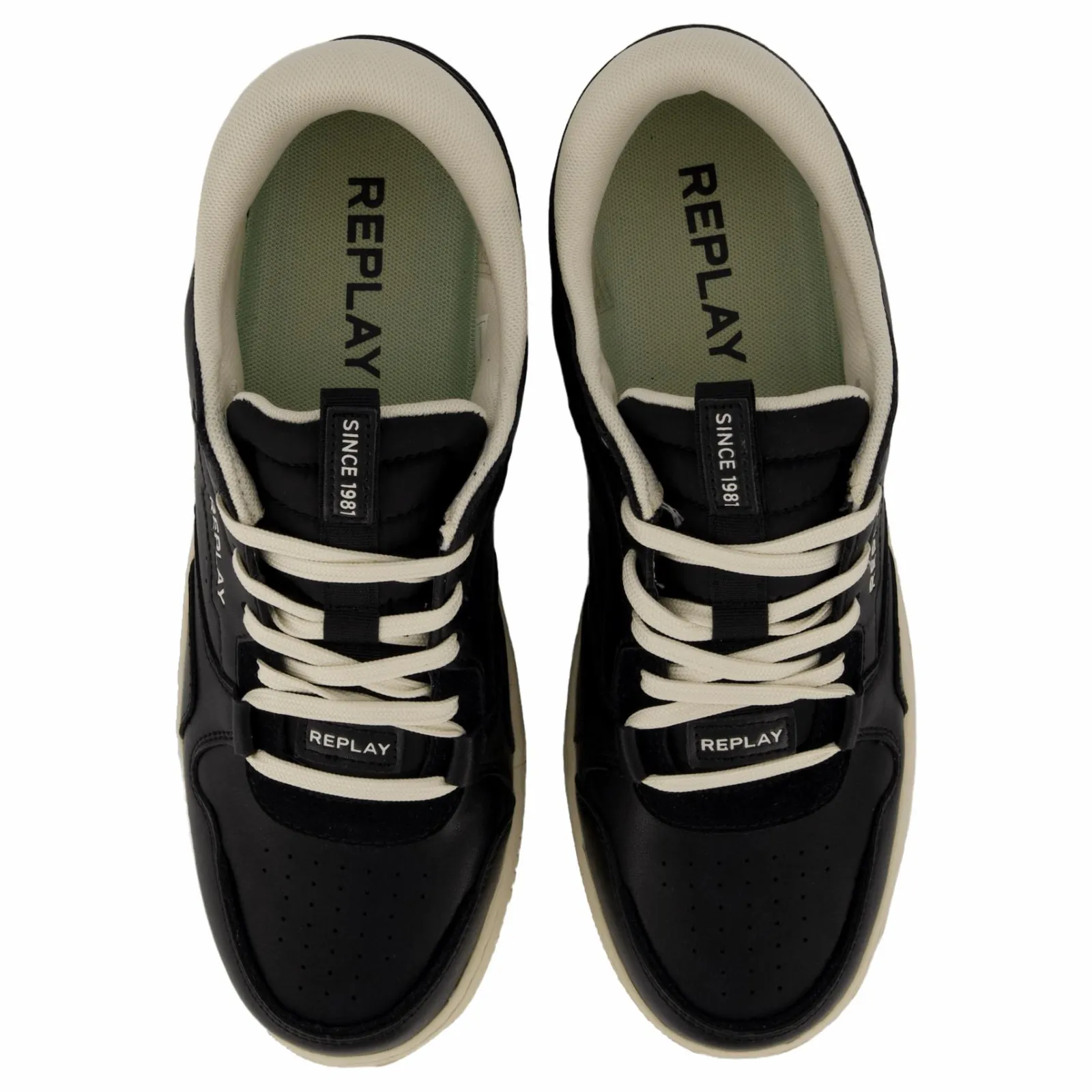 Replay Epic Base Man Sneaker Black Off Wht