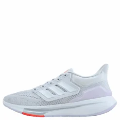 adidas EQ21 Run Shoes Dash Grey / Cloud White / Purple Tint