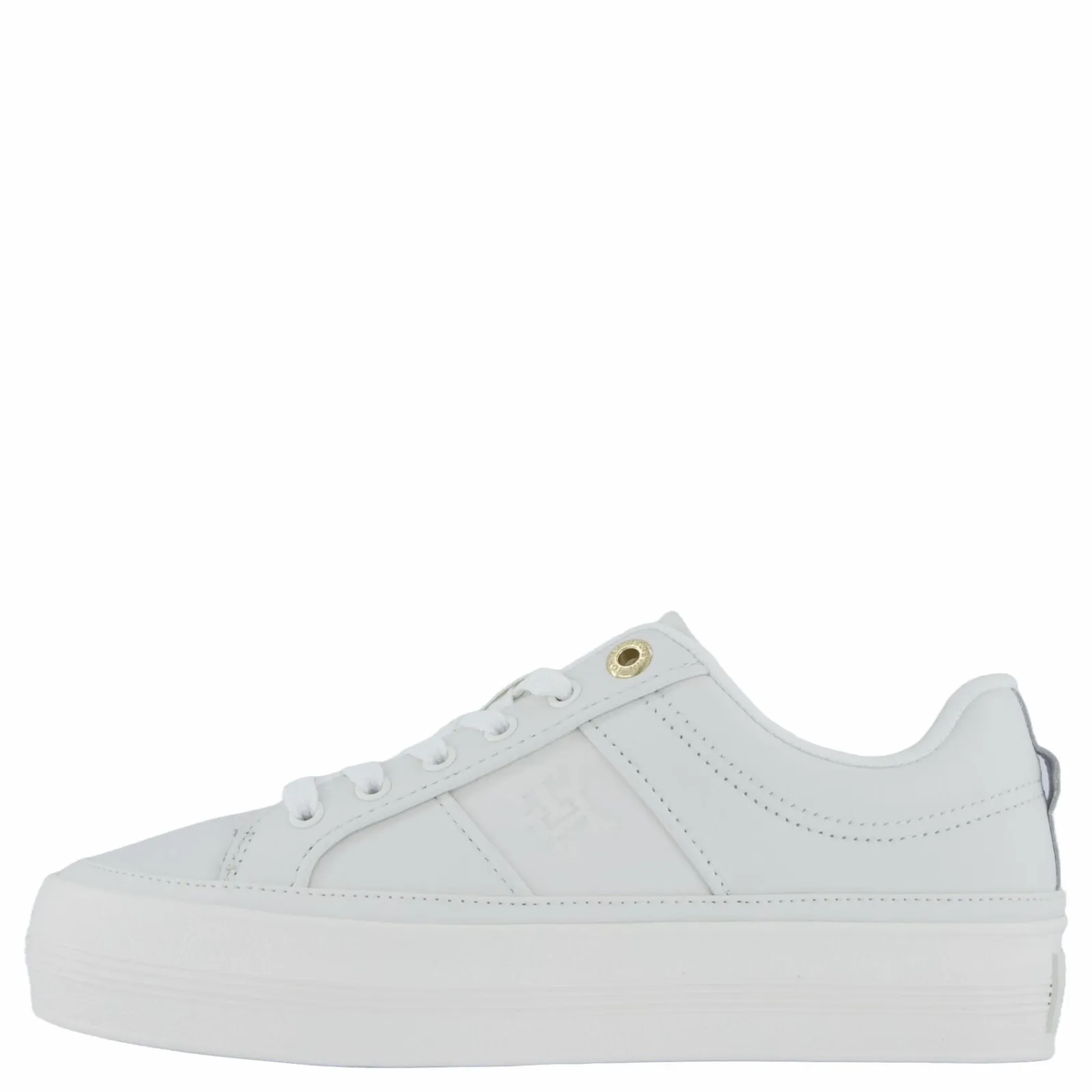 Tommy Hilfiger Essential Vulc Sneaker Monogra Ecru