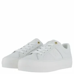 Tommy Hilfiger Essential Vulc Sneaker Monogra Ecru