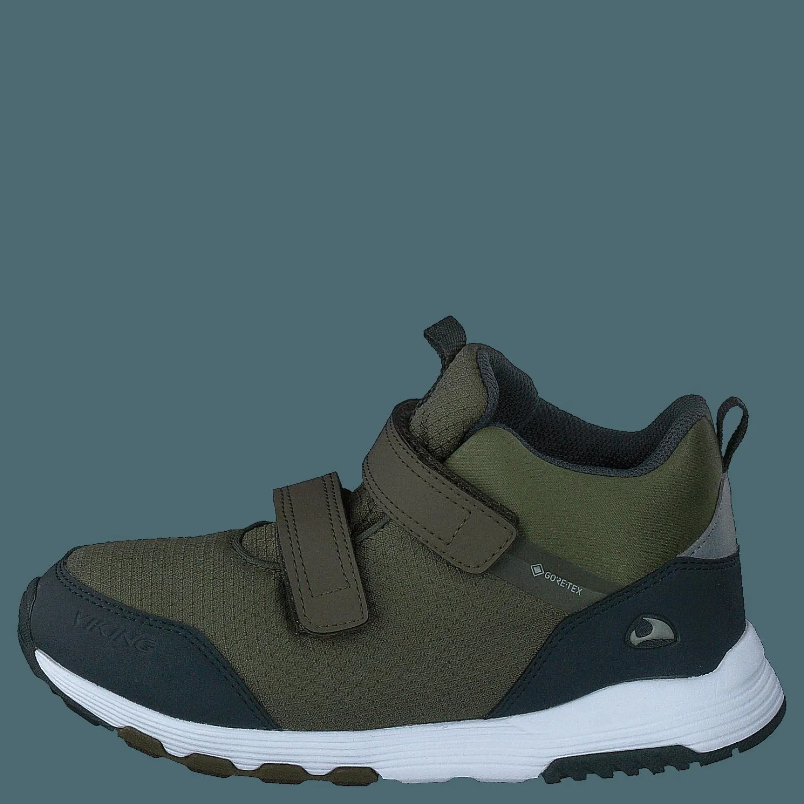 Barn Viking Etne Mid Gtx Khaki/antracit