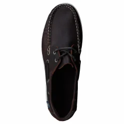 Marstrand 2-eye Lth Dark Brown/crazy