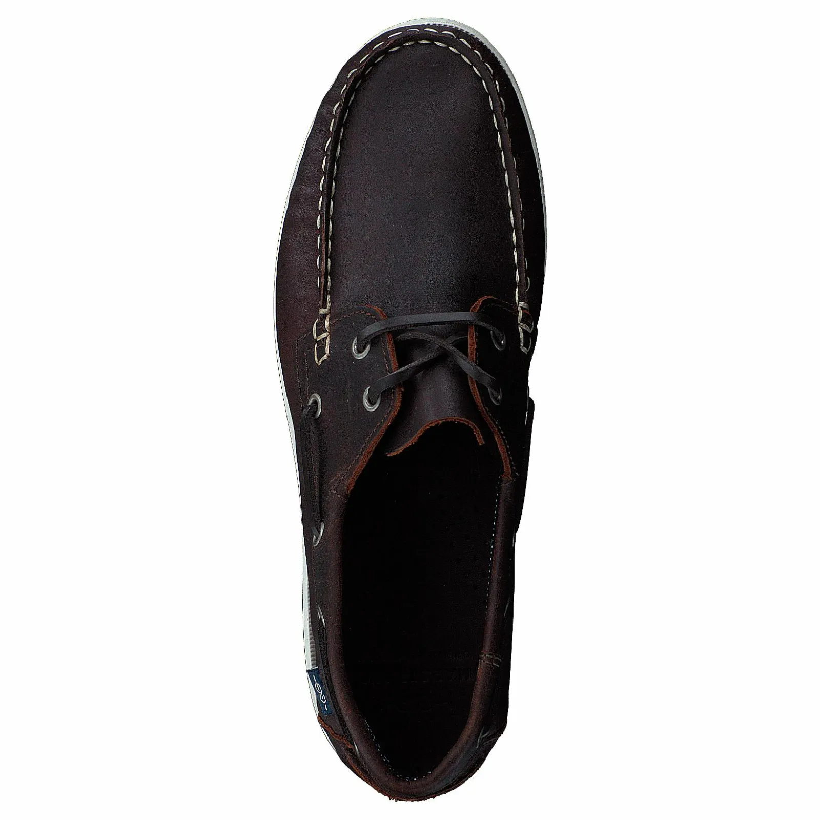 Marstrand 2-eye Lth Dark Brown/crazy