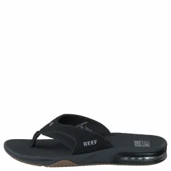 Reef Fanning Black-Silver