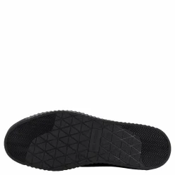 Tommy Hilfiger Faux Fur Nubuck Low Lace-up Black