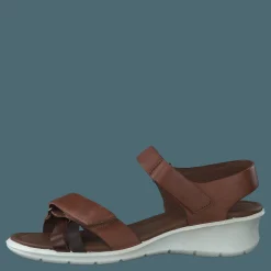 ECCO Felicia Sandal Brandy/coffee/mahogany