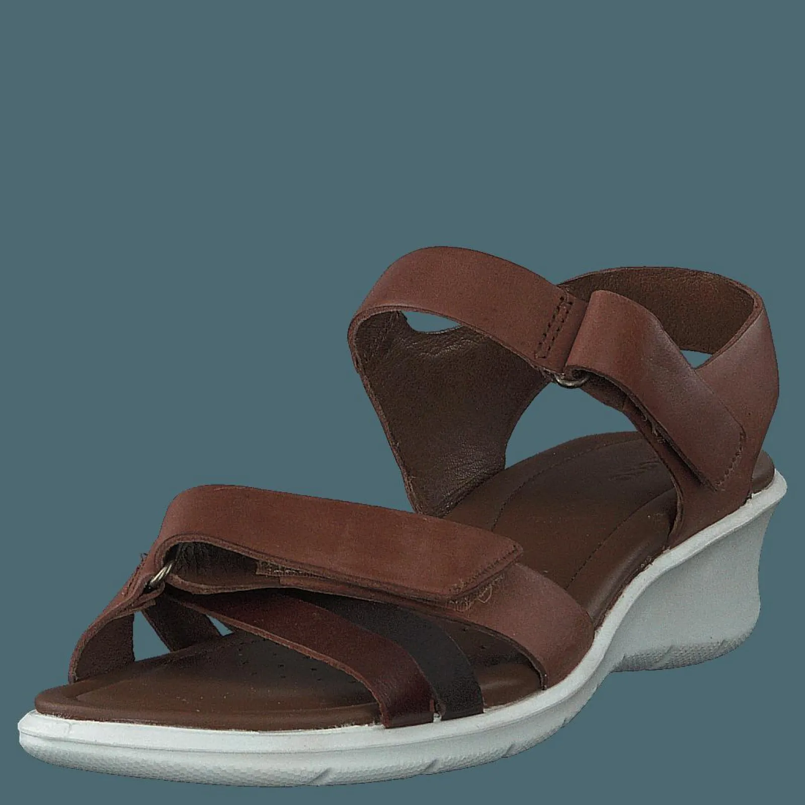 ECCO Felicia Sandal Brandy/coffee/mahogany